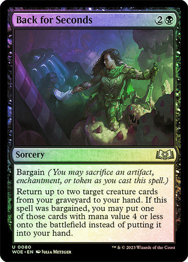 Back for Seconds (woe) / Foil