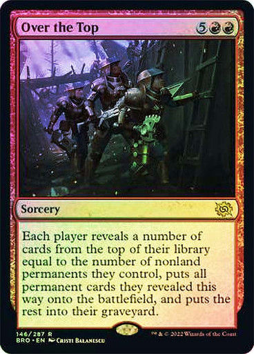 Over the Top (BRO) / Foil
