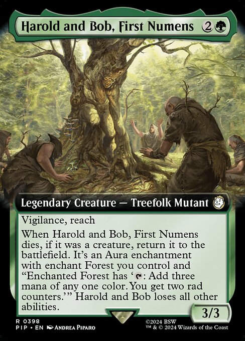 Harold and Bob, First Numens (pip) (398) / Extended Art