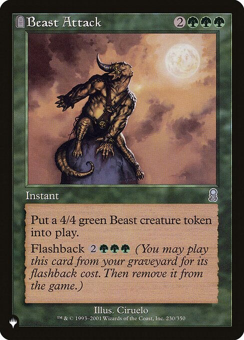 Beast Attack (PLST) (ODY-230)