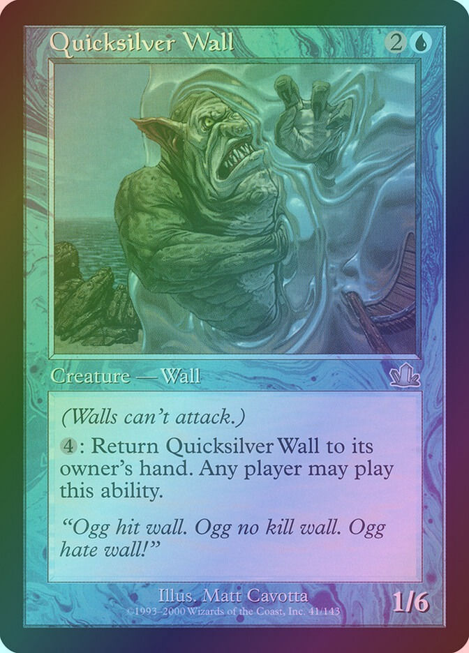 Quicksilver Wall (PCY) (41) / Foil