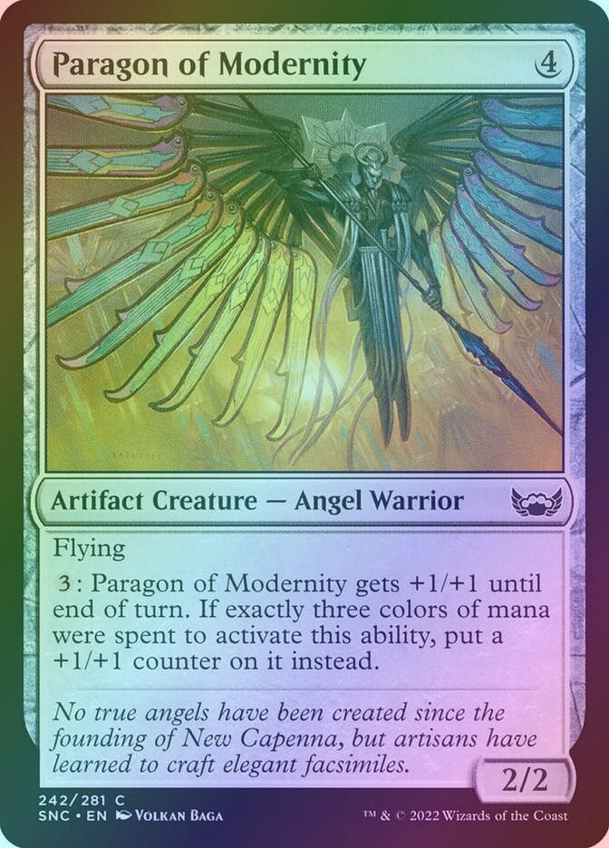 Paragon of Modernity (SNC) (242) / Foil