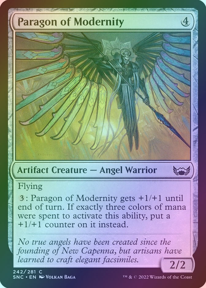 Paragon of Modernity (SNC) (242) / Foil