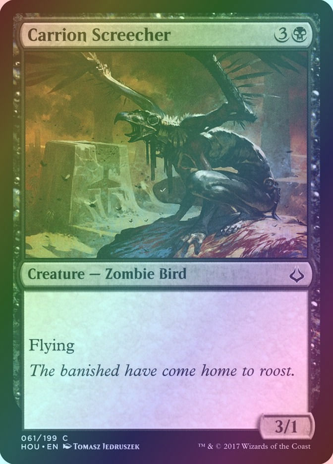 Carrion Screecher (HOU) (61) / Foil
