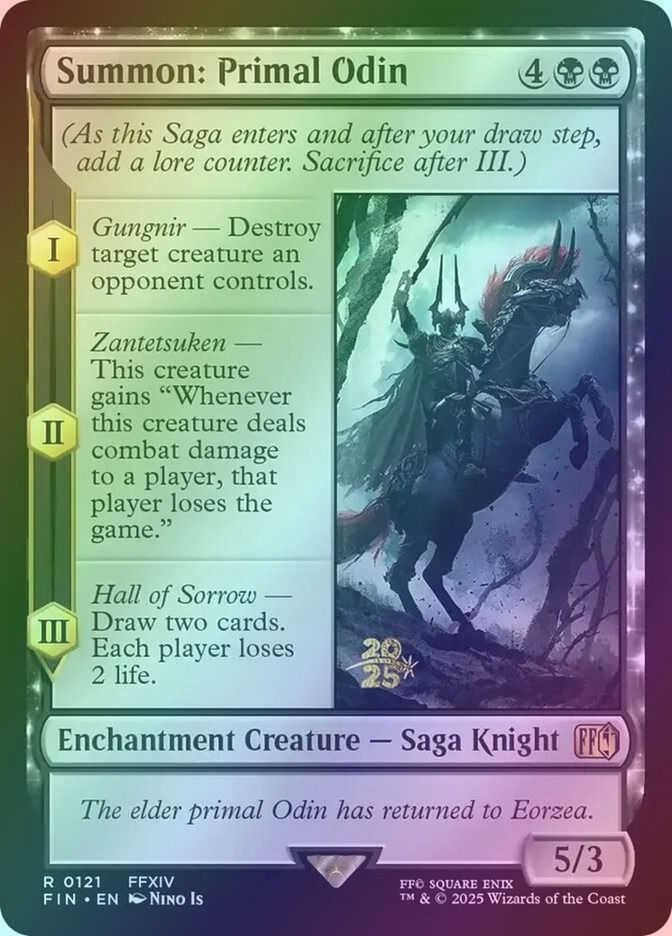 Summon: Primal Odin (PFIN) (121s) / Foil