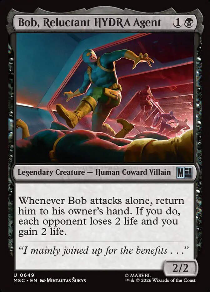 Bob, Reluctant HYDRA Agent (MSC) (649)