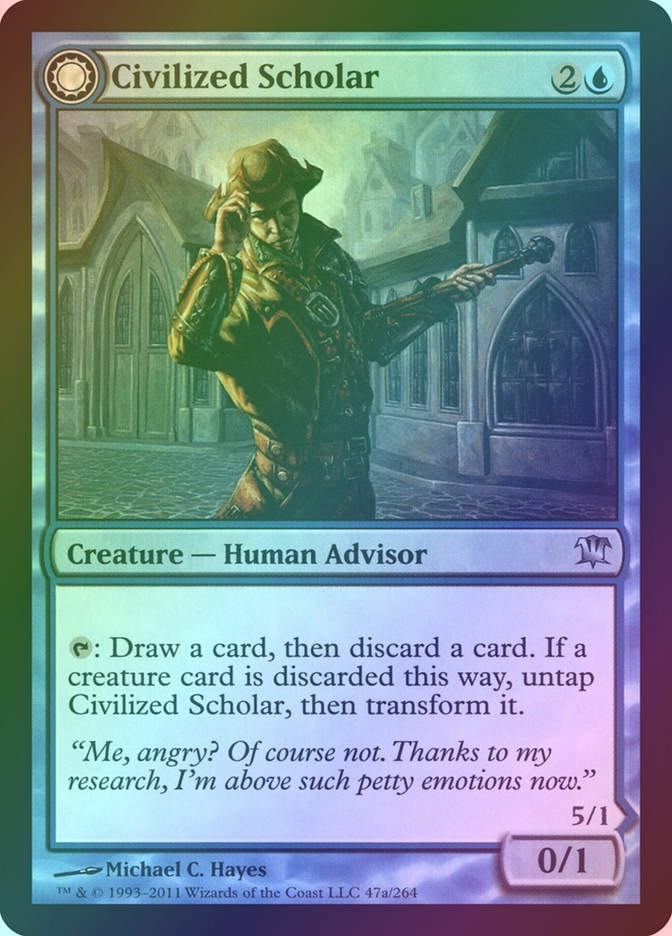 Civilized Scholar // Homicidal Brute (ISD) (47) / Foil