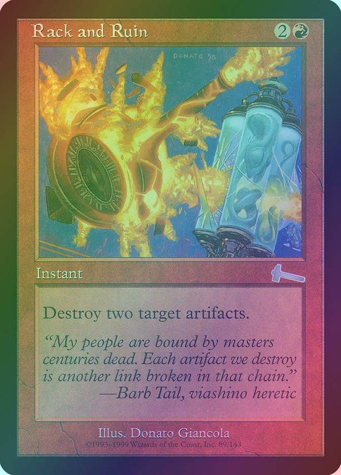Rack and Ruin (ULG) (89) / Foil