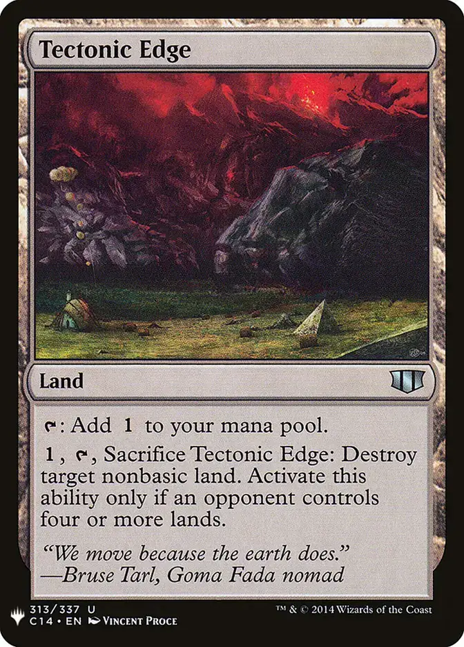 Tectonic Edge (PLST) (C14-313)