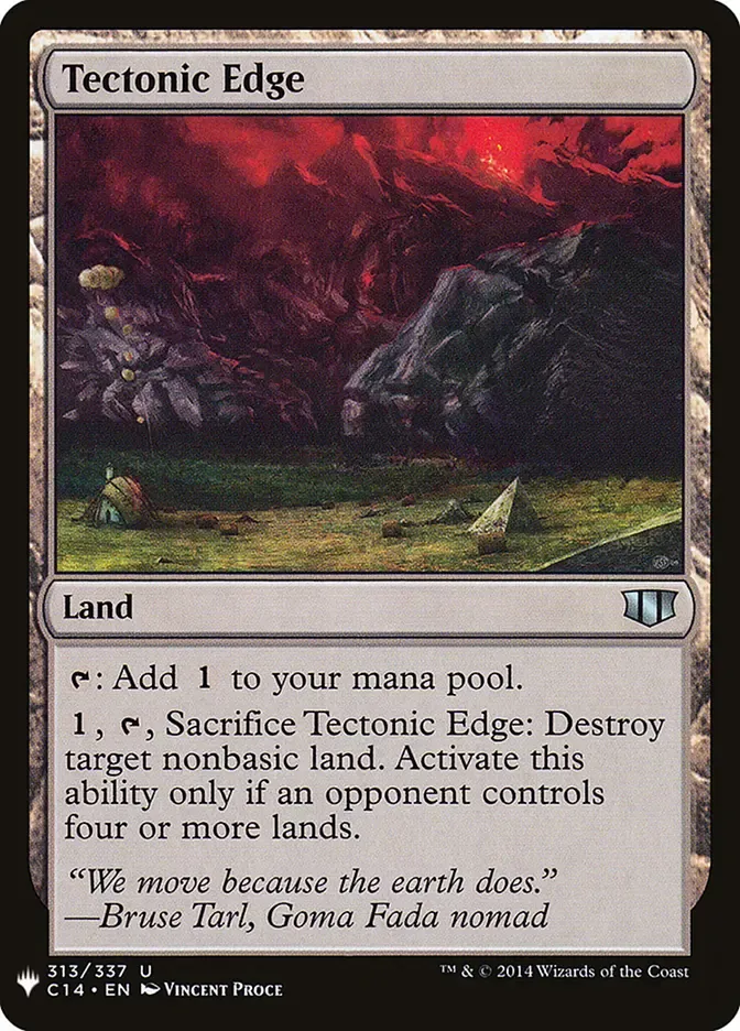 Tectonic Edge (PLST) (C14-313)