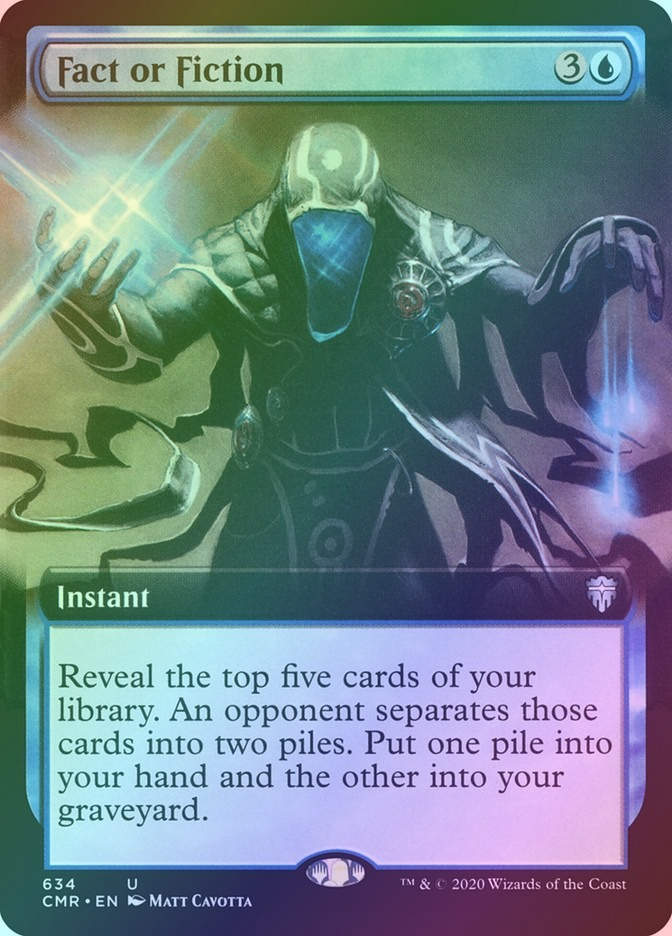 Fact or Fiction (CMR) (634) / Extended Art / Foil