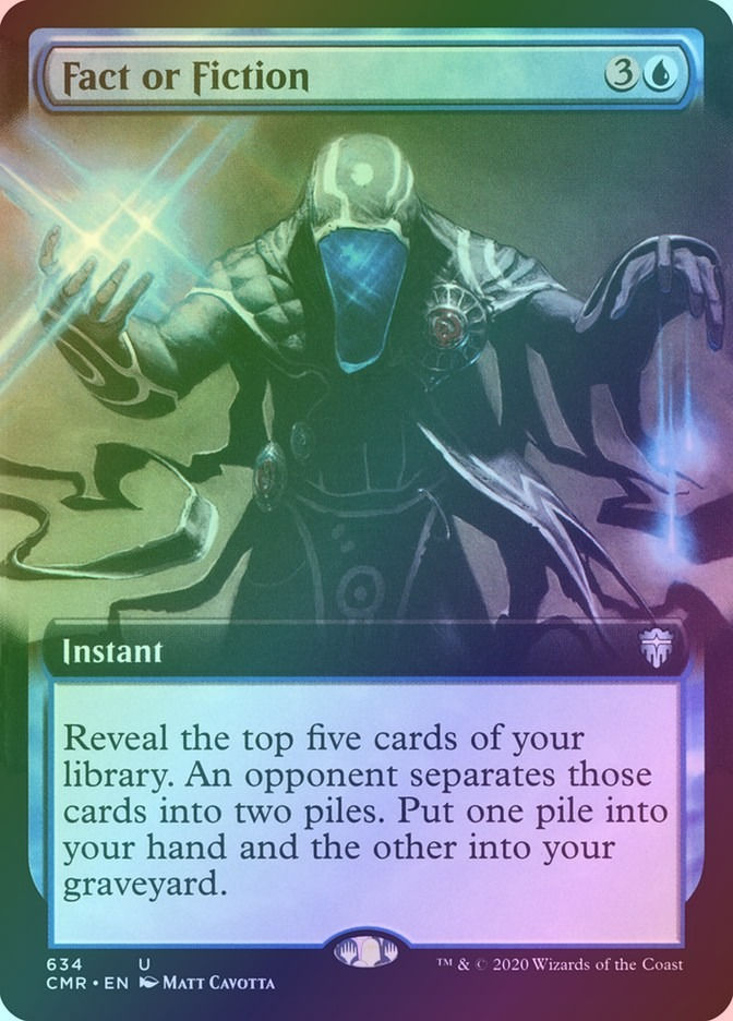 Fact or Fiction (CMR) (634) / Extended Art / Foil