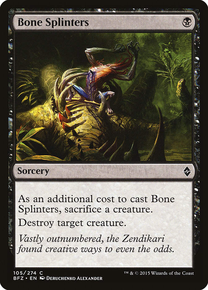 Bone Splinters (BFZ) (105)
