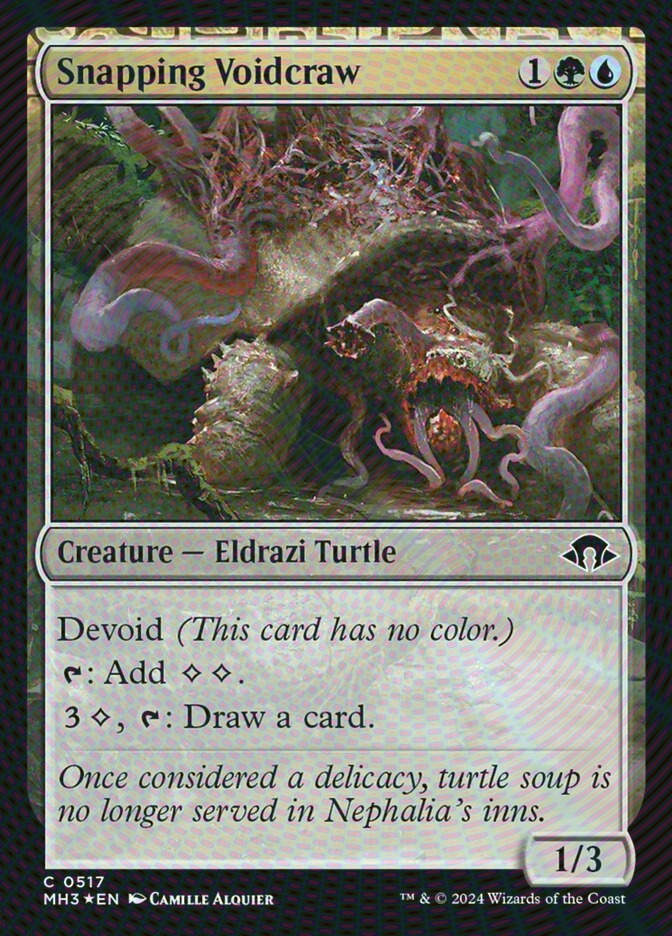 Snapping Voidcraw (MH3) (517) / Ripple Foil