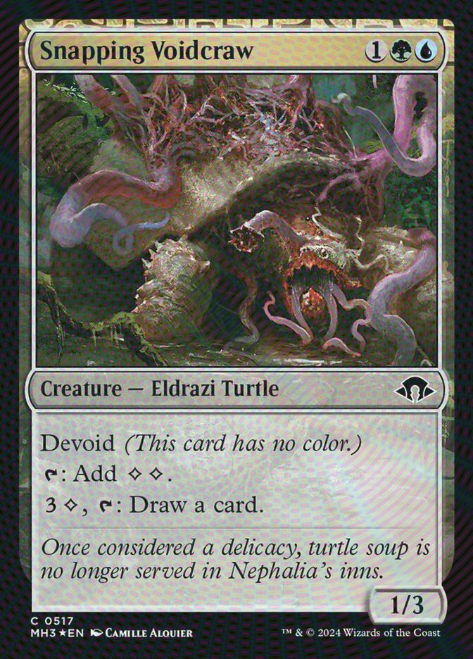 Snapping Voidcraw (MH3) (517) / Ripple Foil