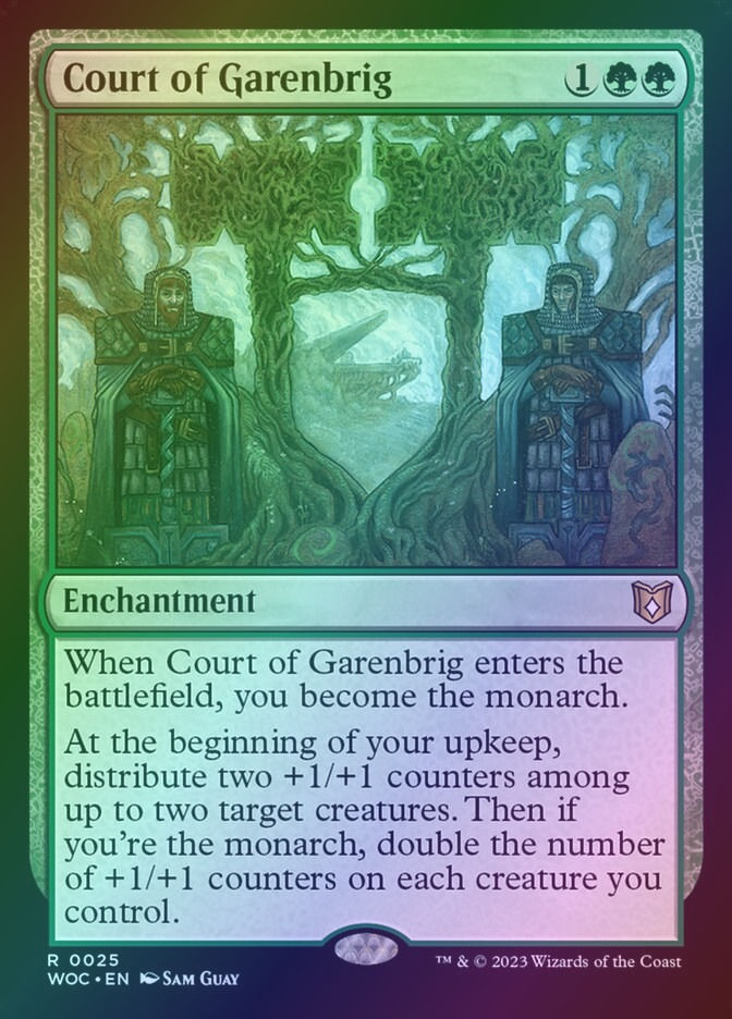 Court of Garenbrig (WOC) (25) / Foil