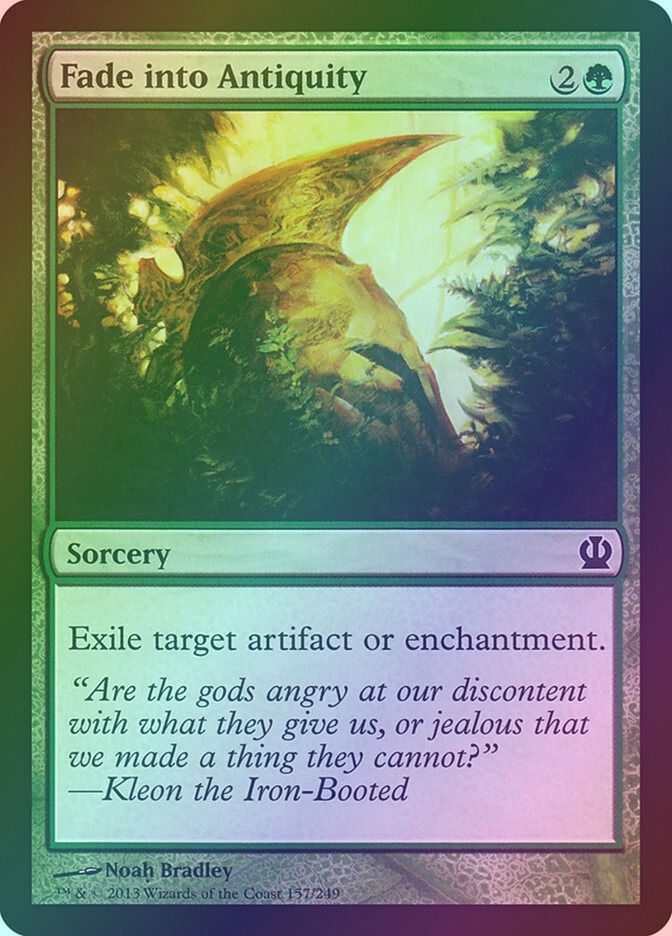Fade into Antiquity (THS) (157) / Foil
