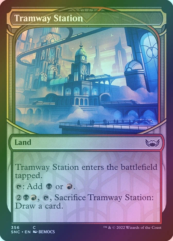 Tramway Station (SNC) (356) / Showcase / Foil