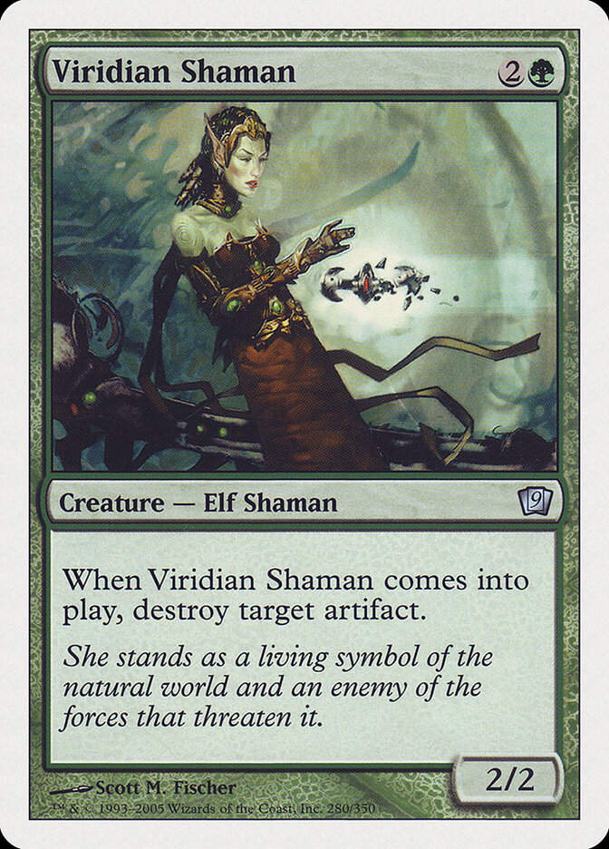 Viridian Shaman (9ED) (280)