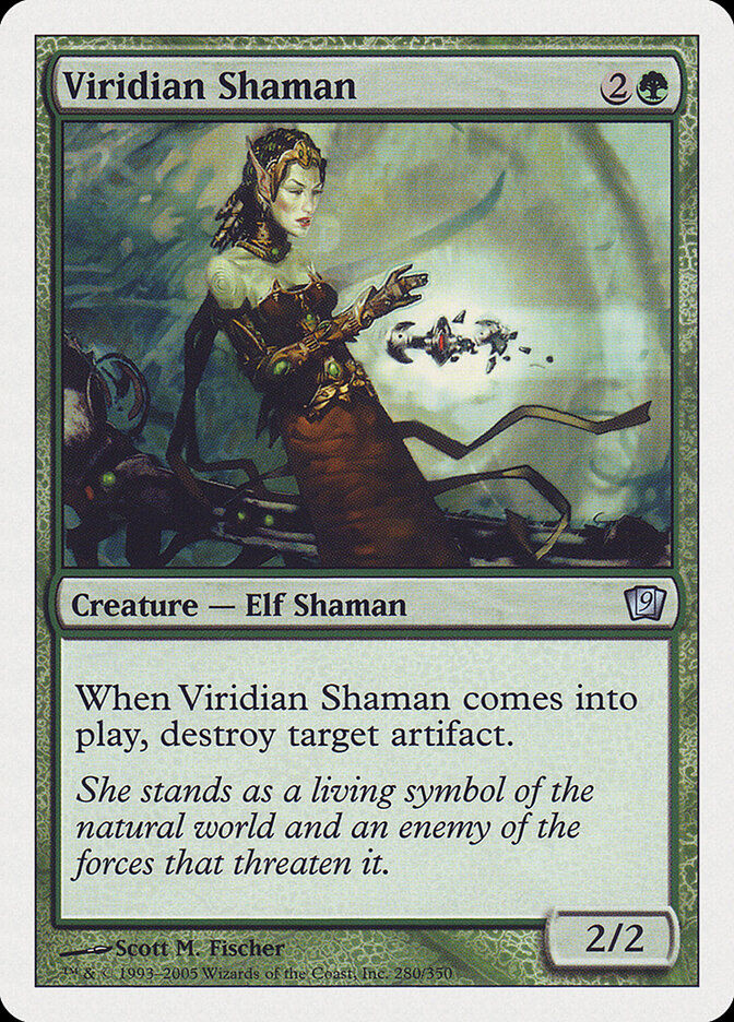 Viridian Shaman (9ED) (280)