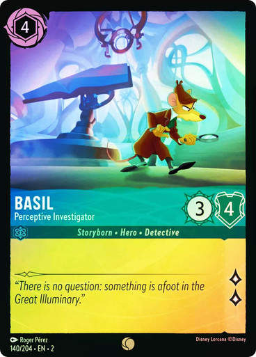 Basil - Perceptive Investigator (LOR_ROF) / Foil