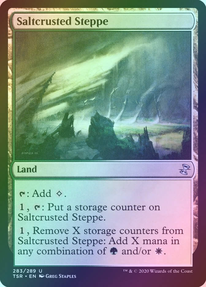 Saltcrusted Steppe (TSR) (283) / Foil