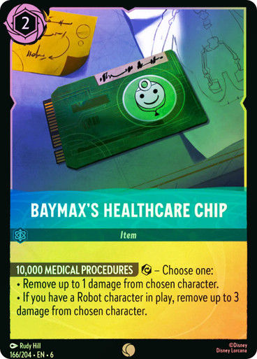Baymax's Healthcare Chip (LOR_AZU) / Foil