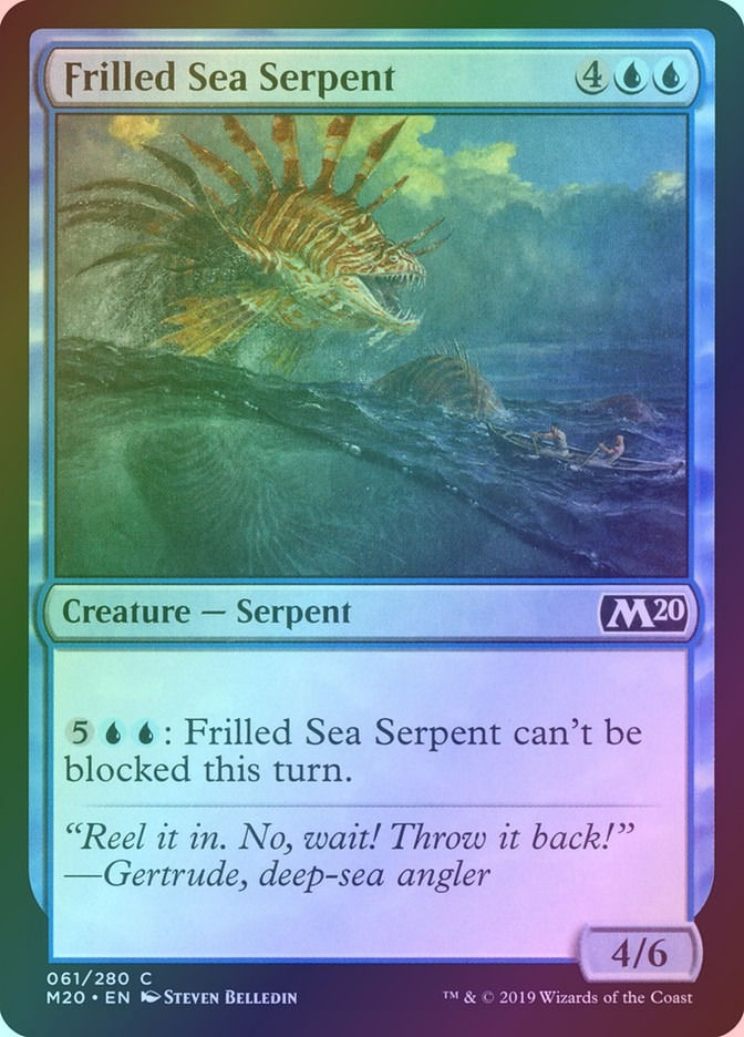 Frilled Sea Serpent (M20) (61) / Foil
