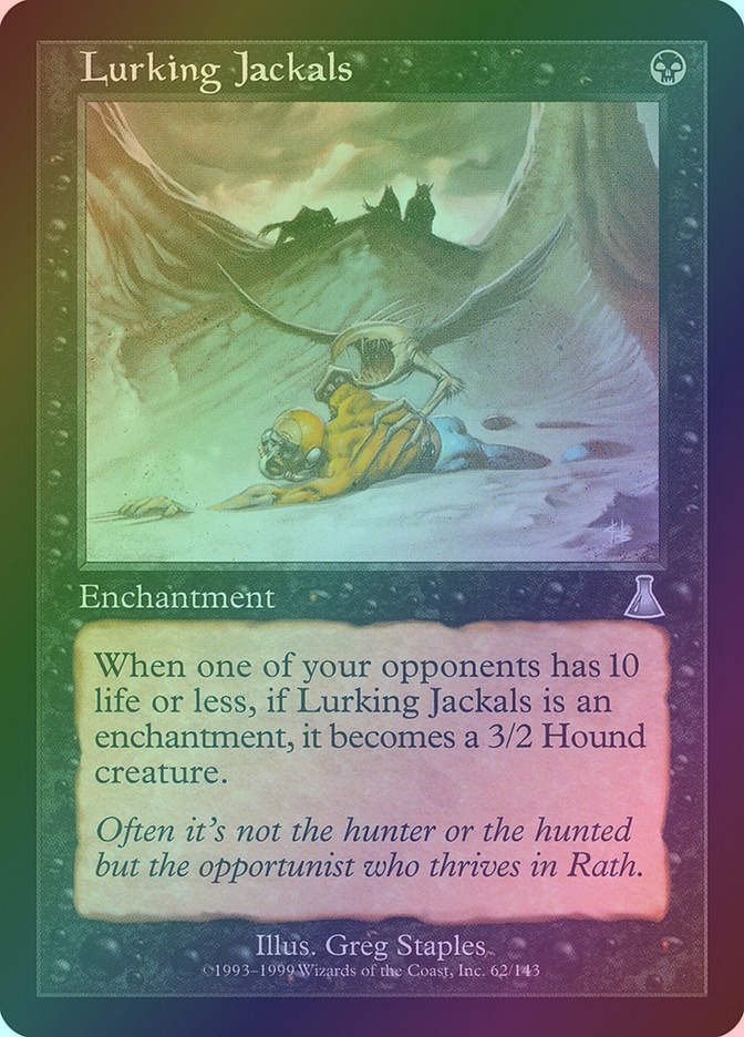 Lurking Jackals (UDS) (62) / Foil