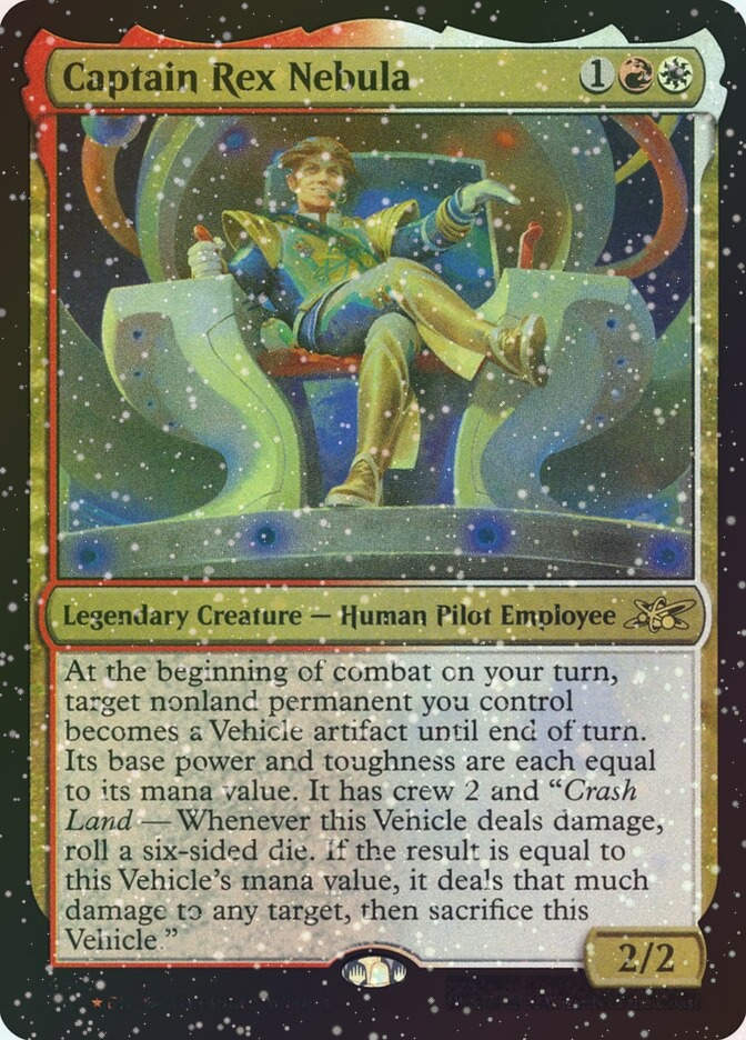 Captain Rex Nebula (UNF) (450) / Galaxy Foil