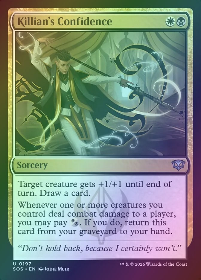 Killian's Confidence (SOS) (197) / Foil