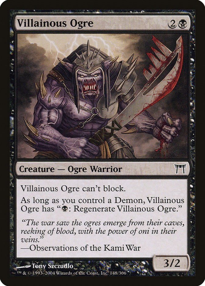 Villainous Ogre (CHK) (148)