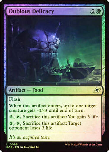 Dubious Delicacy (EOE) (96) / Foil