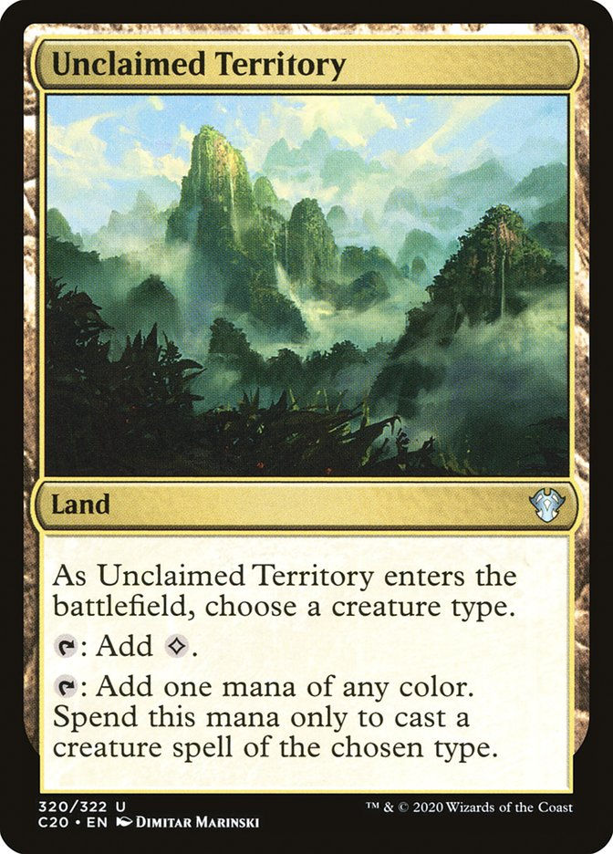 Unclaimed Territory (C20) (320)