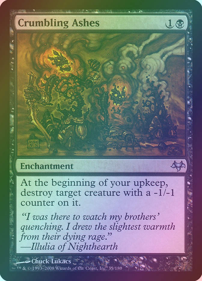 Crumbling Ashes (EVE) (35) / Foil