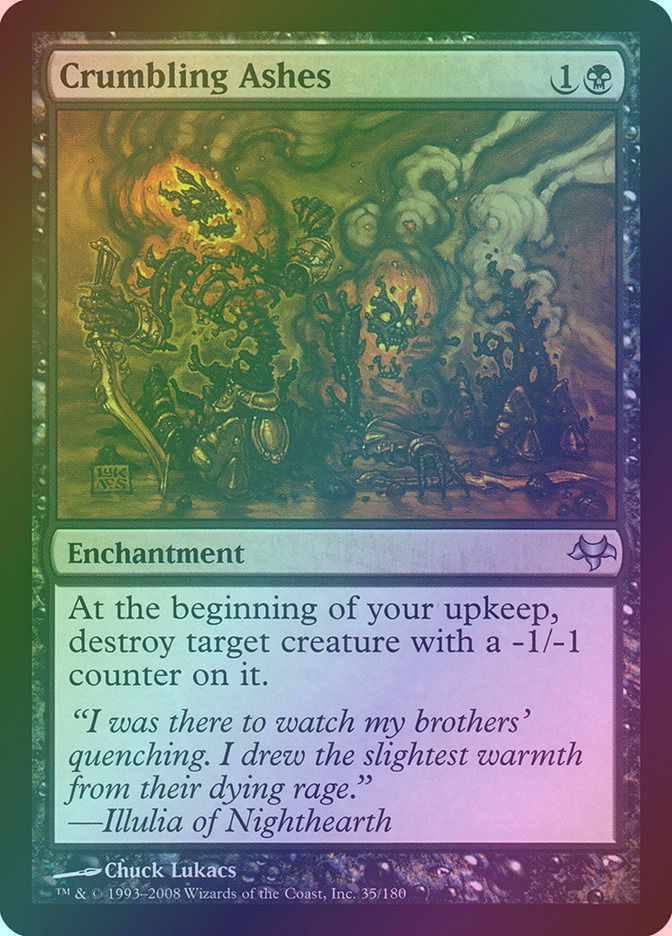 Crumbling Ashes (EVE) (35) / Foil
