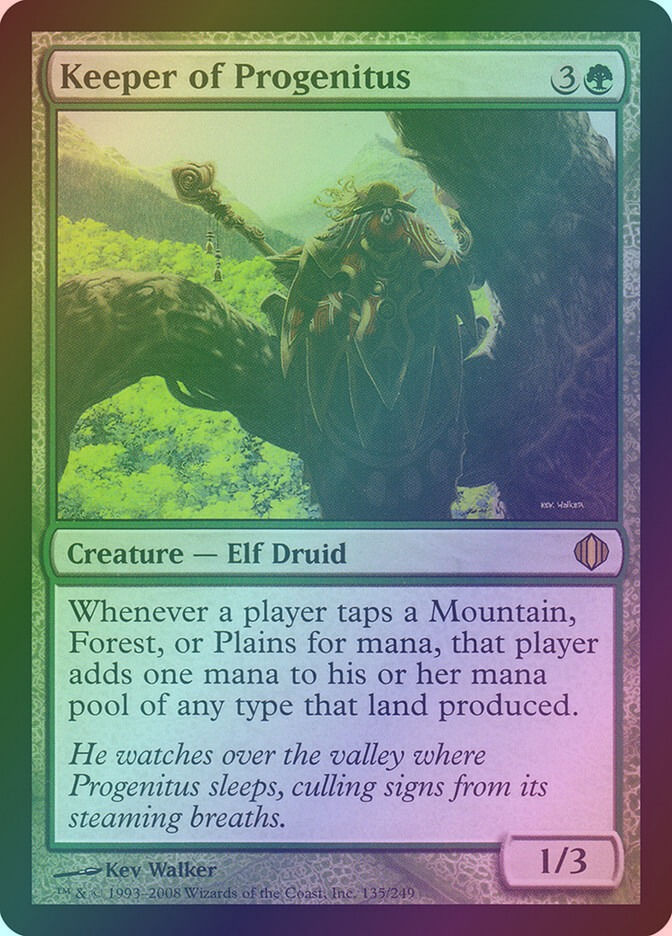 Keeper of Progenitus (ALA) (135) / Foil