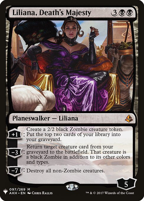 Liliana, Death's Majesty (PLST) (AKH-97)