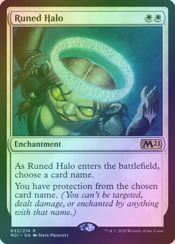 Runed Halo (PM21) (32p) / Foil