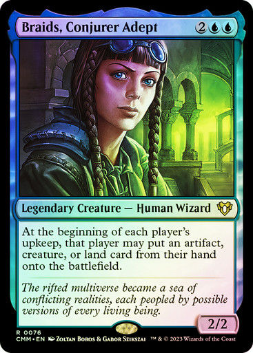 Braids, Conjurer Adept (cmm) / Foil