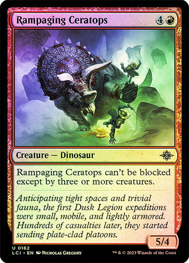 Rampaging Ceratops (lci) / Foil