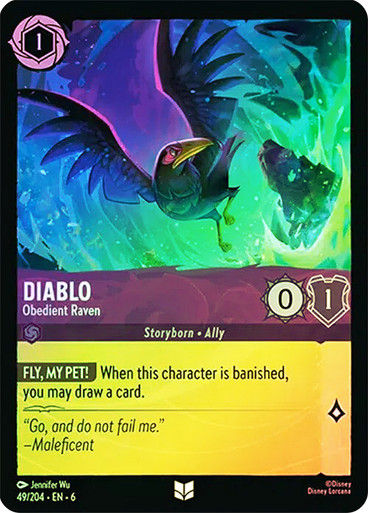 Diablo - Obedient Raven (LOR_AZU) / Foil