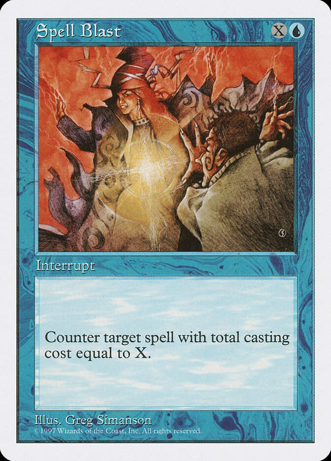 Spell Blast (5ED) (126)