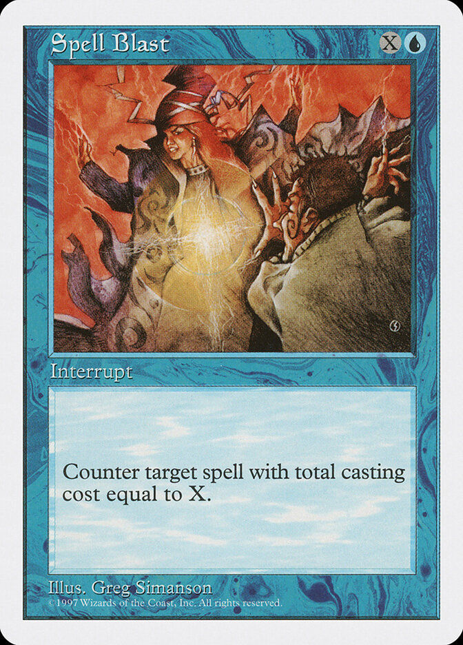 Spell Blast (5ED) (126)