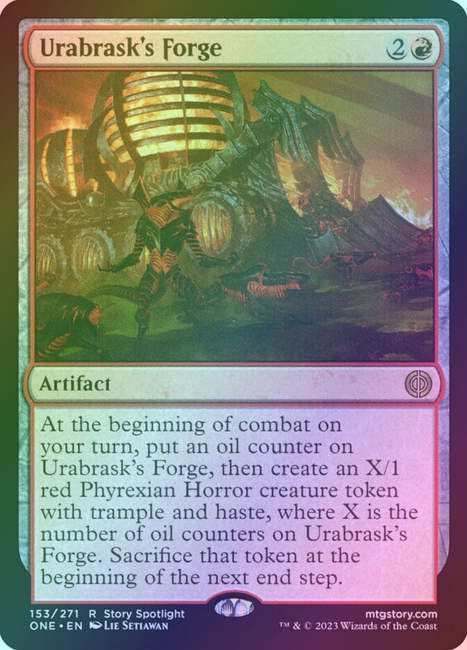 Urabrask's Forge (ONE) (153) / Foil