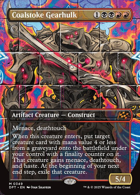 Coalstoke Gearhulk (DFT) (349) / Borderless