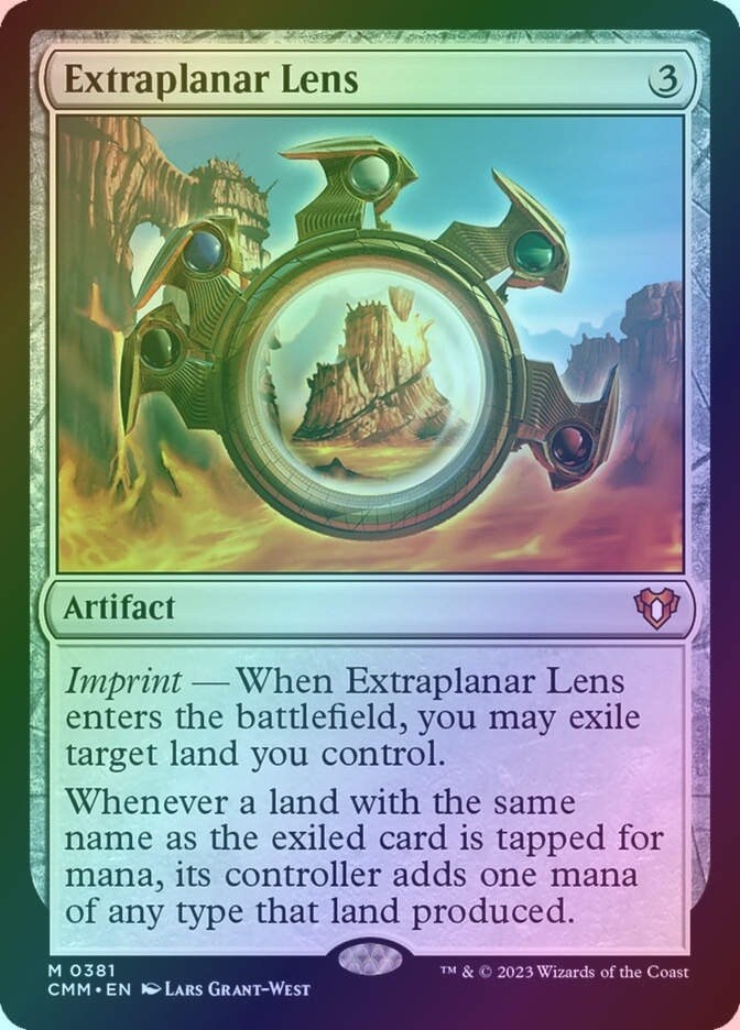 Extraplanar Lens (CMM) (381) / Foil