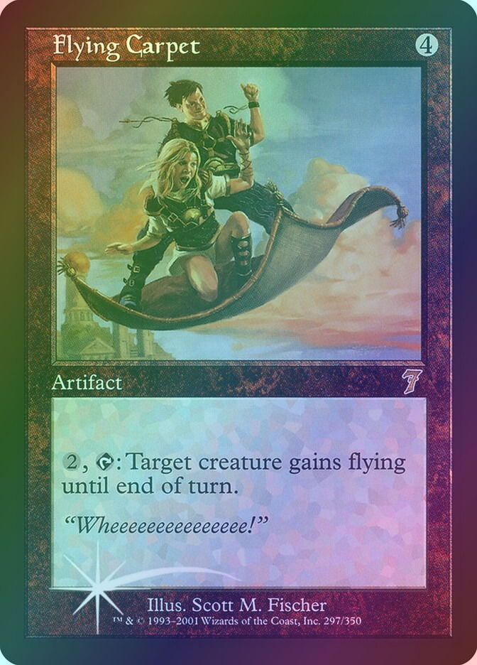 Flying Carpet (7ED) (297★) / Foil