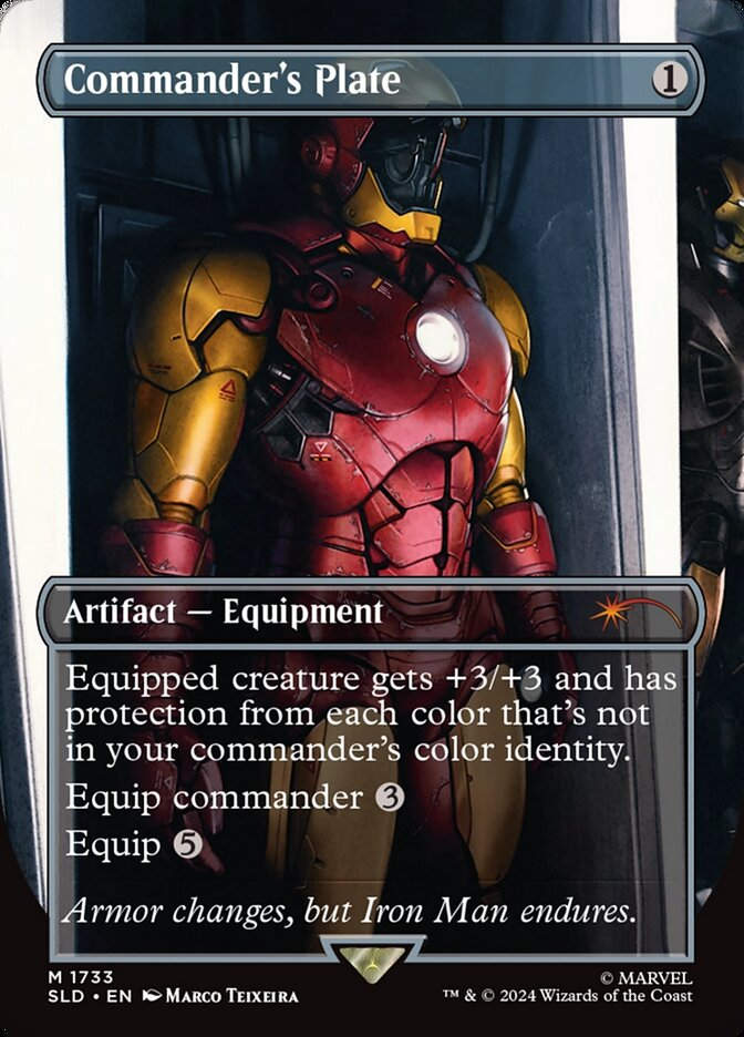 Commander's Plate (SLD) (1733) / Borderless
