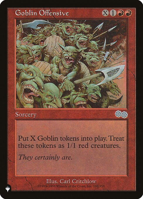 Goblin Offensive (PLST) (USG-192)